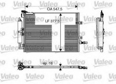 Condensator, climatizare RENAULT MODUS / GRAND MODUS 1.6 - VALEO 818166 foto