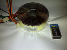 TRANSFORMATOR TOROIDAL 80W transforma de la 220v la 3.6V , 9V , 15,.V , 24V foto