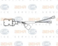 Reglaj, suflanta de interior MERCEDES-BENZ S-CLASS limuzina 300 SD - HELLA 5HL 351 321-021 foto