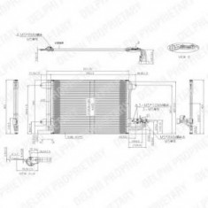 Condensator, climatizare AUDI TT 45 TFSI - DELPHI TSP0225482 foto