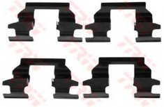 Set accesorii, placute frana NISSAN X-TRAIL 2.0 4x4 - TRW PFK500 foto