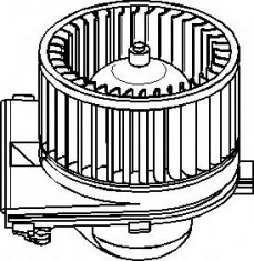 Electromotor, ventilatie interioara AUDI A4 limuzina 1.6 - TOPRAN 109 899 foto