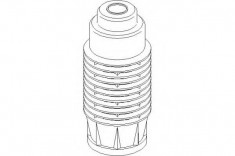 Capac protectie/Burduf, amortizor OPEL VECTRA A hatchback 1.6 i - TOPRAN 200 433 foto