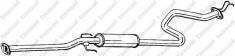 Toba esapamet intermediara HONDA CIVIC Mk IV limuzina 1.5 - BOSAL 289-213 foto