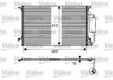 Condensator, climatizare SAAB 9-3 limuzina 1.9 TiD - VALEO 817712 foto