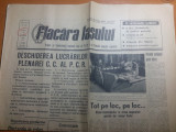Ziarul flacara iasului 6 octombrie 1967-deschiderea plenarei C.C al P.C.R