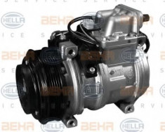 Compresor, climatizare MERCEDES-BENZ E-CLASS limuzina E 200 - HELLA 8FK 351 108-211 foto