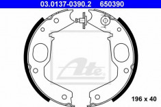 Set saboti frana, frana de mana MITSUBISHI SHOGUN II autoturism de teren, deschis 2.5 TD 4WD - ATE 03.0137-0390.2 foto