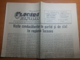 ziarul flacara iasului 24 mai 1966- vizita lui ceausescu in regiunea suceava