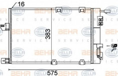 Condensator, climatizare OPEL ASTRA G hatchback 1.2 16V - HELLA 8FC 351 301-244 foto