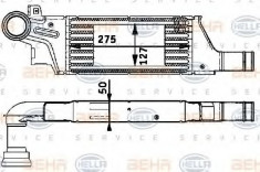 Intercooler, compresor VAUXHALL CORSA Mk II 1.3 CDTI 16V - HELLA 8ML 376 723-281 foto