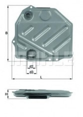 Filtru hidraulic, cutie de viteze automata MERCEDES-BENZ E-CLASS limuzina E 220 - KNECHT HX 48 foto