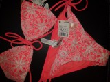 Costum de baie cu dantela Kiabi, Doua piese, S