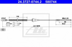 Cablu, frana de parcare OPEL VITA B 1.5 D - ATE 24.3727-0744.2 foto