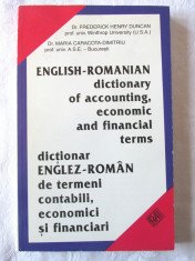 ENGLISH-ROMANIAN DICTIONARY OF ACCOUNTING, ECONOMIC AND FINANCIAL TERMS, Ed. II foto