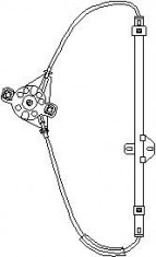 Mecanism actionare geam VW GOLF Mk II 1.3 - TOPRAN 102 992 foto