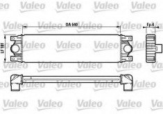 Intercooler, compresor RENAULT MASTER II Van 2.8 dTI - VALEO 817115 foto