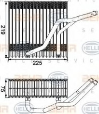 evaporator,aer conditionat SKODA OCTAVIA Combi 2.0 TDI 4x4 - HELLA 8FV 351 210-541 foto