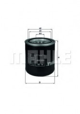 Element filtrant uscator aer, compresor VOLVO FL II FL 240-12 - KNECHT AL 26 foto