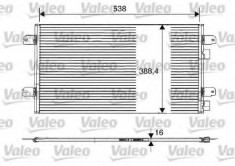 Condensator, climatizare RENAULT MEGANE Scenic 1.6 16V - VALEO 817701 foto