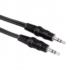 Extensie cablu audio jack 3.5mm T/T 1m foto