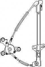 Mecanism actionare geam AUDI A6 limuzina 1.9 TDI - TOPRAN 110 450 foto