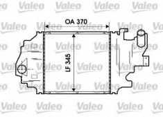 Intercooler, compresor RENAULT CLIO Mk II 1.5 dCi - VALEO 817923 foto