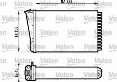 Schimbator caldura, incalzire habitaclu OPEL OMEGA B 2.2 16V - VALEO 812126 foto