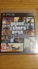 PS3 Grand theft auto San Andreas - joc original by WADDER foto