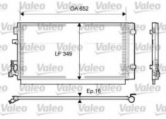 Condensator, climatizare RENAULT MEGANE III hatchback 1.5 dCi - VALEO 814094 foto