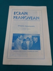 ECRAN PRAHOVEAN* PROGRAM CINEMATOGRAFIC /MAI 1977 foto