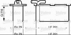 Intercooler, compresor VW PASSAT 1.4 TSI - VALEO 818838 foto