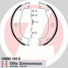 Set saboti frana, frana de mana BMW 3 limuzina 316 i - ZIMMERMANN 10990.105.9 foto