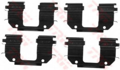 Set accesorii, placute frana DAEWOO LANOS / SENS 1.4 - TRW PFK455 foto