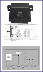 releu,instalatia de comanda bujii incandescente MERCEDES-BENZ C-CLASS limuzina C 200 D - HUCO 132160 foto