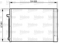 Condensator, climatizare BMW X5 xDrive 30 d - VALEO 814367 foto