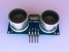 Senzor ultrasonic distanta HC-SR04 Arduino foto