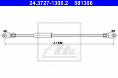 Cablu, frana de parcare VOLVO 740 limuzina 2.3 - ATE 24.3727-1306.2 foto