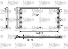 Condensator, climatizare FIAT PANDA Van 1.2 - VALEO 818005 foto