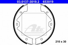 Set saboti frana, frana de mana PORSCHE CAYENNE 4.8 Turbo - ATE 03.0137-3019.2 foto