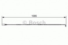 senzor de avertizare,uzura placute de frana BMW 3 cupe 330 i - BOSCH 1 987 473 069 foto