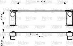 Intercooler, compresor MERCEDES-BENZ VITO / MIXTO caroserie 119 - VALEO 818807 foto