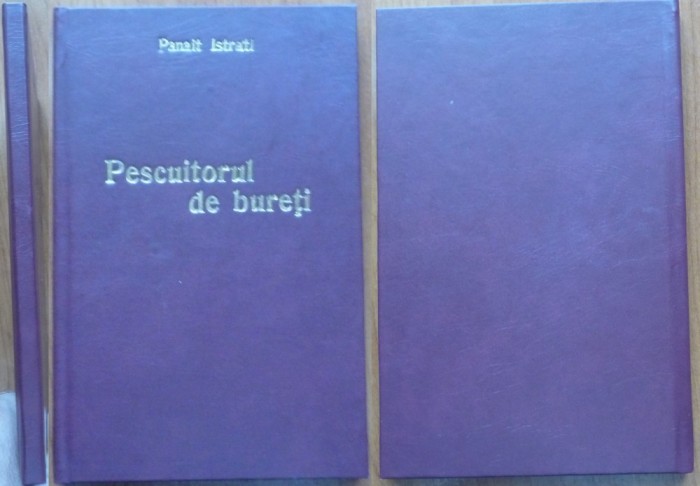 Panait Istrati, Pescuitorul de bureti, Pagini autobiografice, 1935, editia 1