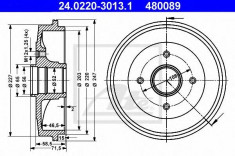 Tambur frana CITROEN CHANSON 1.0 X - ATE 24.0220-3013.1 foto