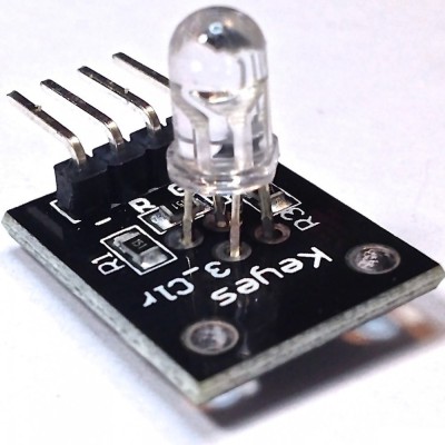 Modul LED RGB 3 culori / 3-color LED module Arduino KY-016 foto