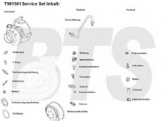 Compresor,sistem de supraalimentare MAN UL UL 272 - BTS Turbo T981561 foto