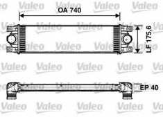 Intercooler, compresor OPEL MOVANO caroserie 2.5 D - VALEO 817637 foto