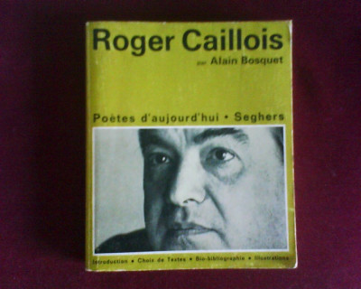 Alain Bosquet Roger Caillois, ed. princeps, bogat ilustrata foto