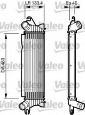 Intercooler, compresor RENAULT KANGOO 1.9 dCi 4x4 - VALEO 817654 foto