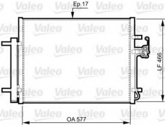 Condensator, climatizare FORD MONDEO IV limuzina 1.6 Ti - VALEO 814360 foto